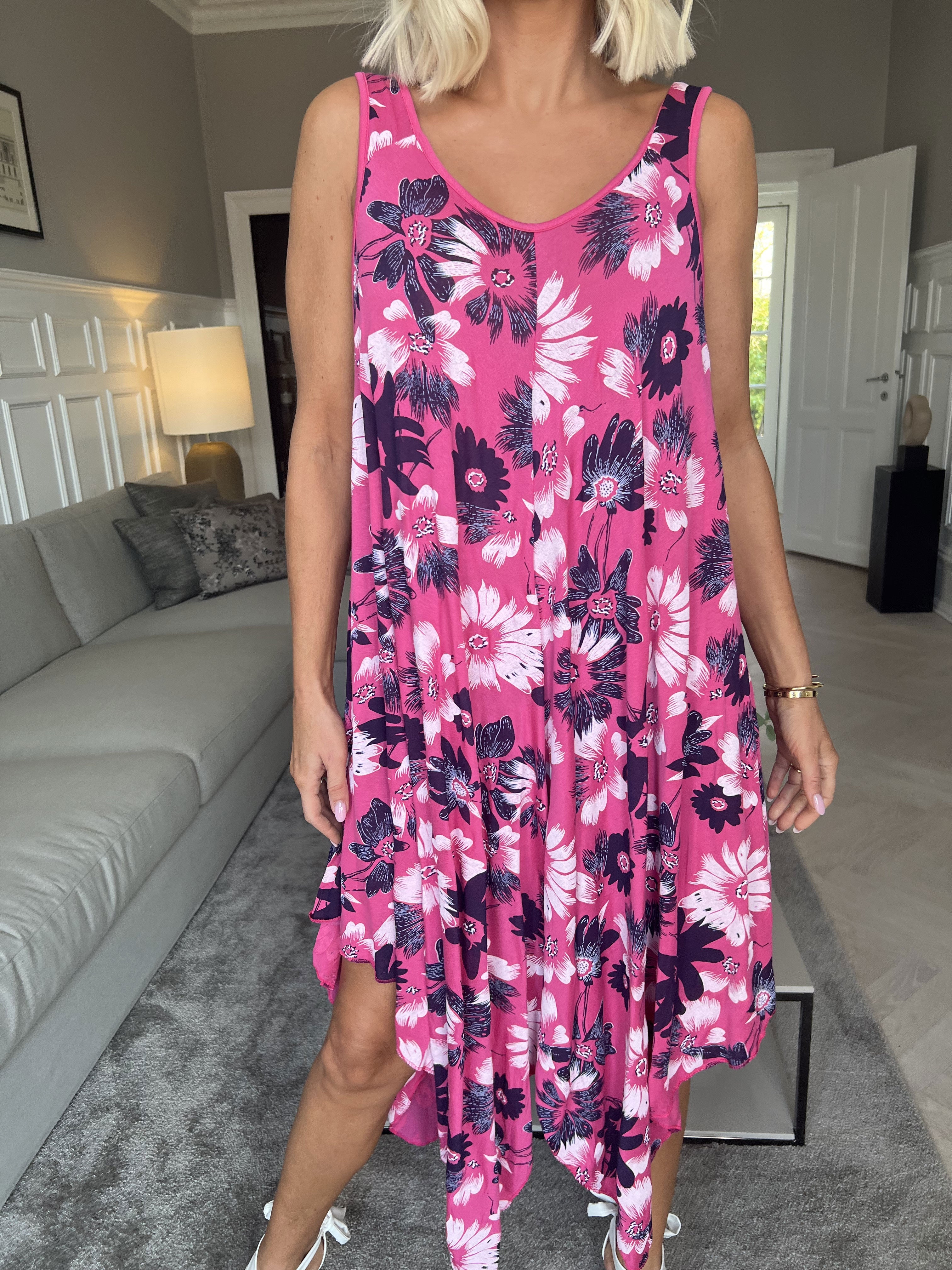 Blair - Luftig viskosklänning med blommigt mönster